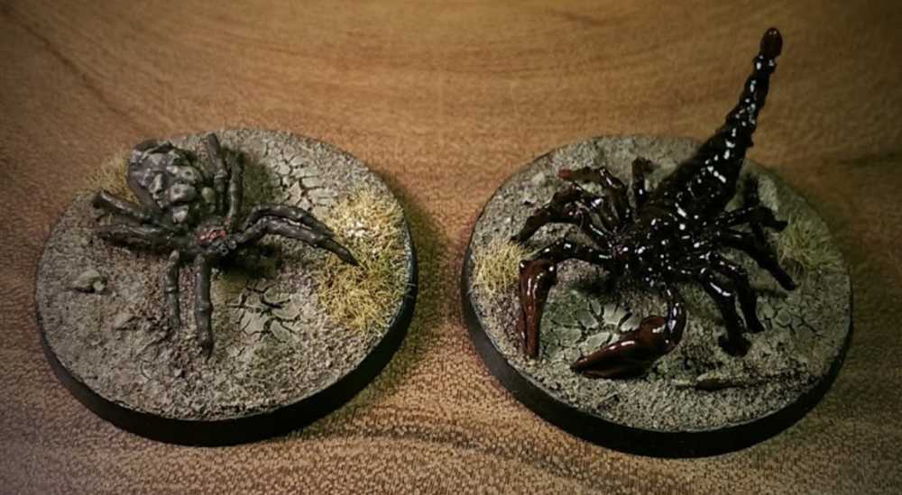 Conan: Swamp Demon, Giant Scorpion & Giant Spider  (2-5) board game collectible - Main Image 2