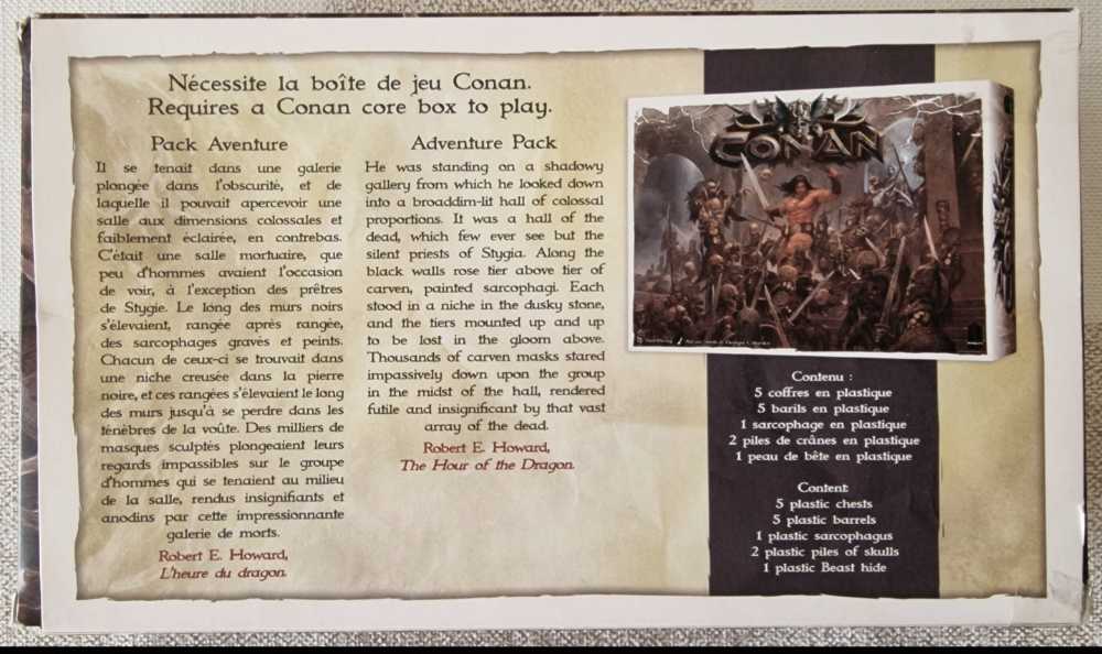 Conan: Adventure Pack - KS Expansion  (2-5) board game collectible - Main Image 2