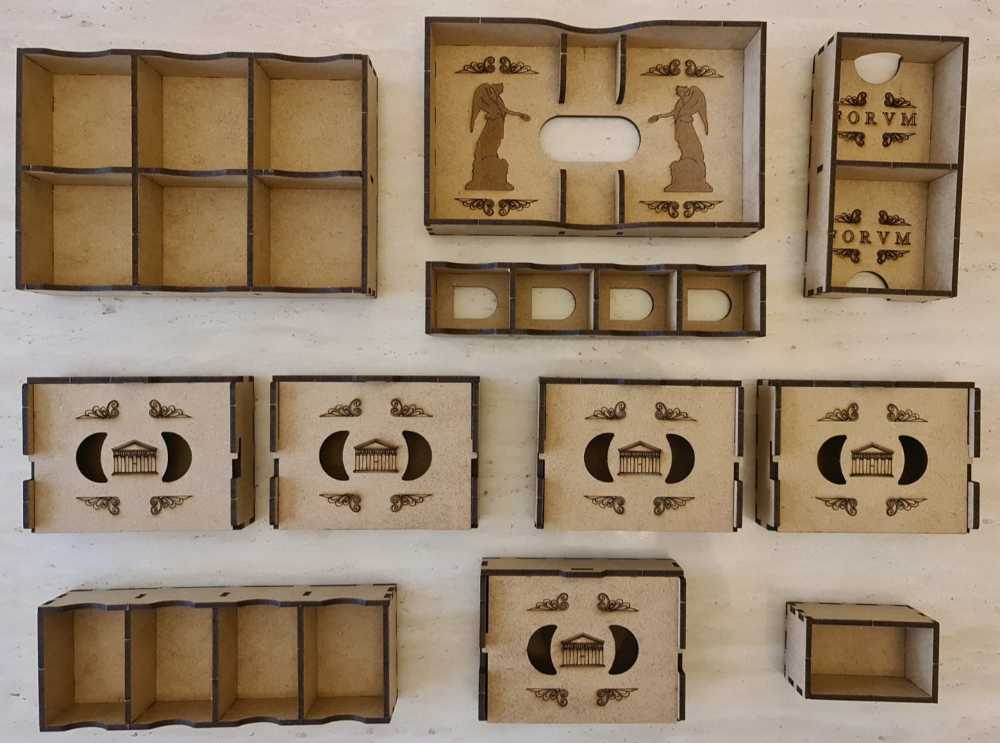 Concordia + Salsa: Etsy Wooden Insert  (2-5) board game collectible - Main Image 2