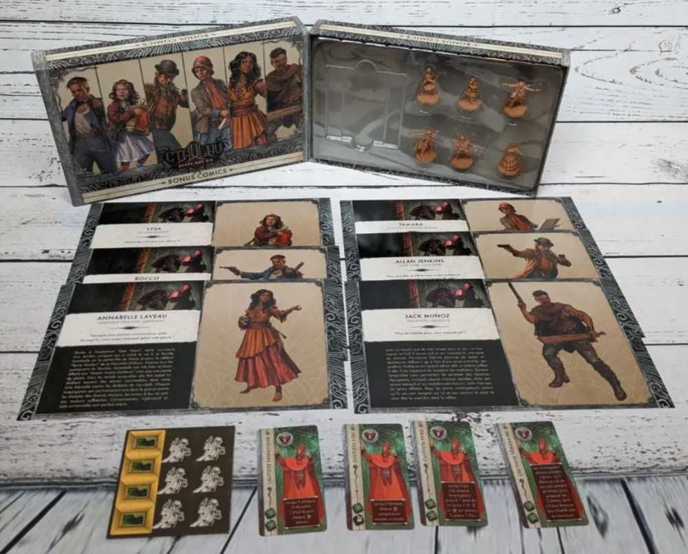 Cthulhu Death May Die: Comic Hardback + Extras  (1-5) board game collectible - Main Image 3