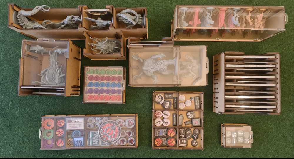 Cthulhu Death May Die - e-Raptor Insert  (1-5) board game collectible - Main Image 3