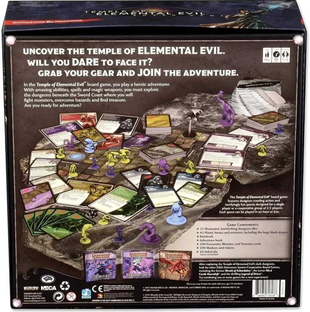 D&D: Temple Of Elemental Evil (No.4)  (1-5) board game collectible - Main Image 2