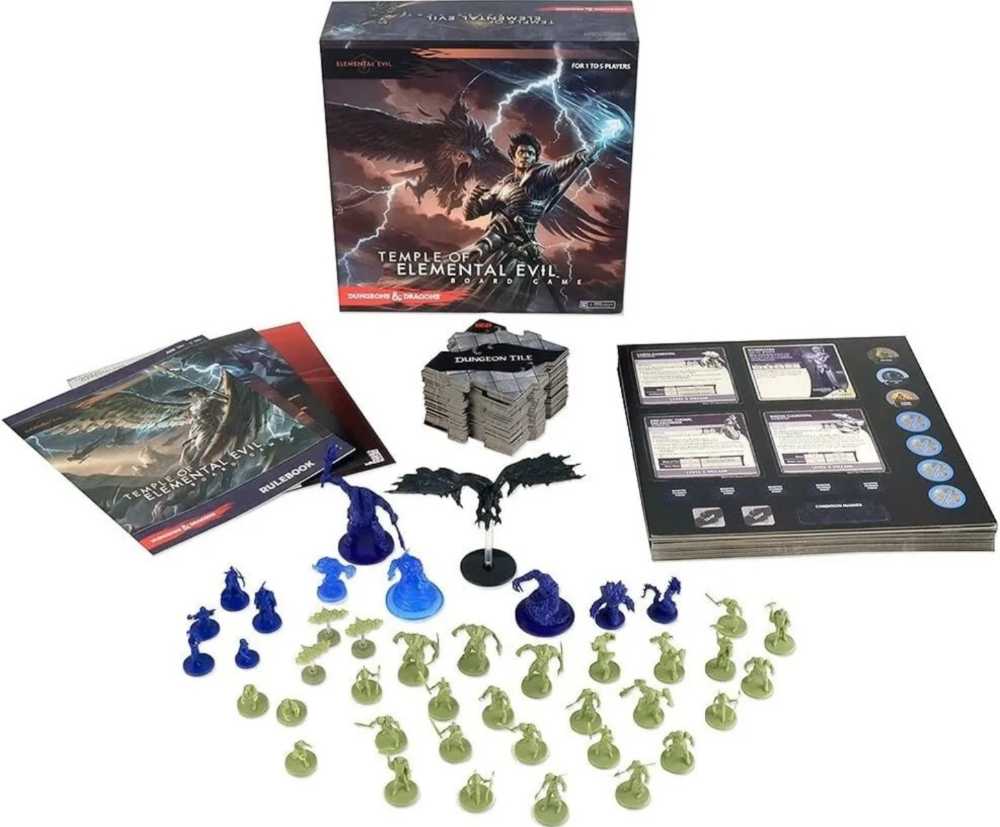 D&D: Temple Of Elemental Evil (No.4)  (1-5) board game collectible - Main Image 3