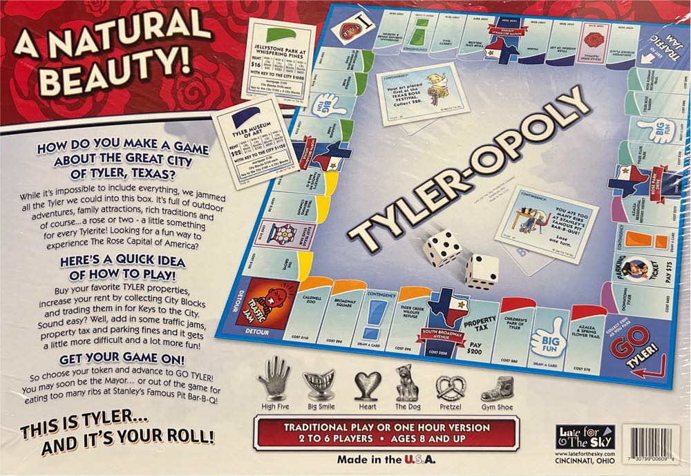 Tyler-Opoly  board game collectible [Barcode 730799006098] - Main Image 2