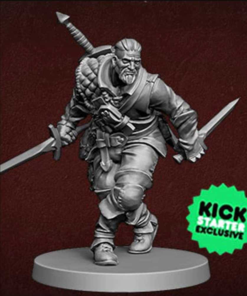 Dark Rituals: Malleus Maleficarum - The Swordsman  (2-5) board game collectible - Main Image 2