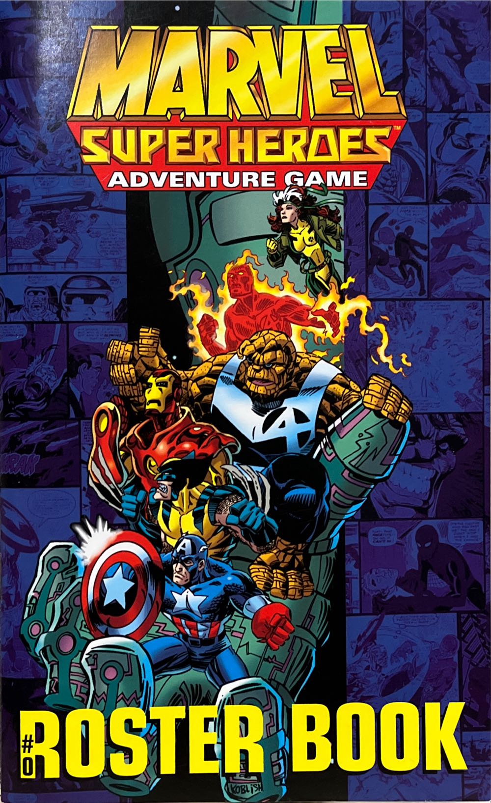 Marvel Super Heroes Adventure Game  board game collectible [Barcode 9780786912278] - Main Image 3