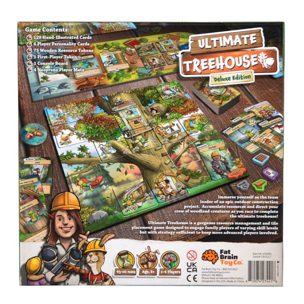 Ultimate Treehouse Deluxe Edition  board game collectible [Barcode 810074274418] - Main Image 2