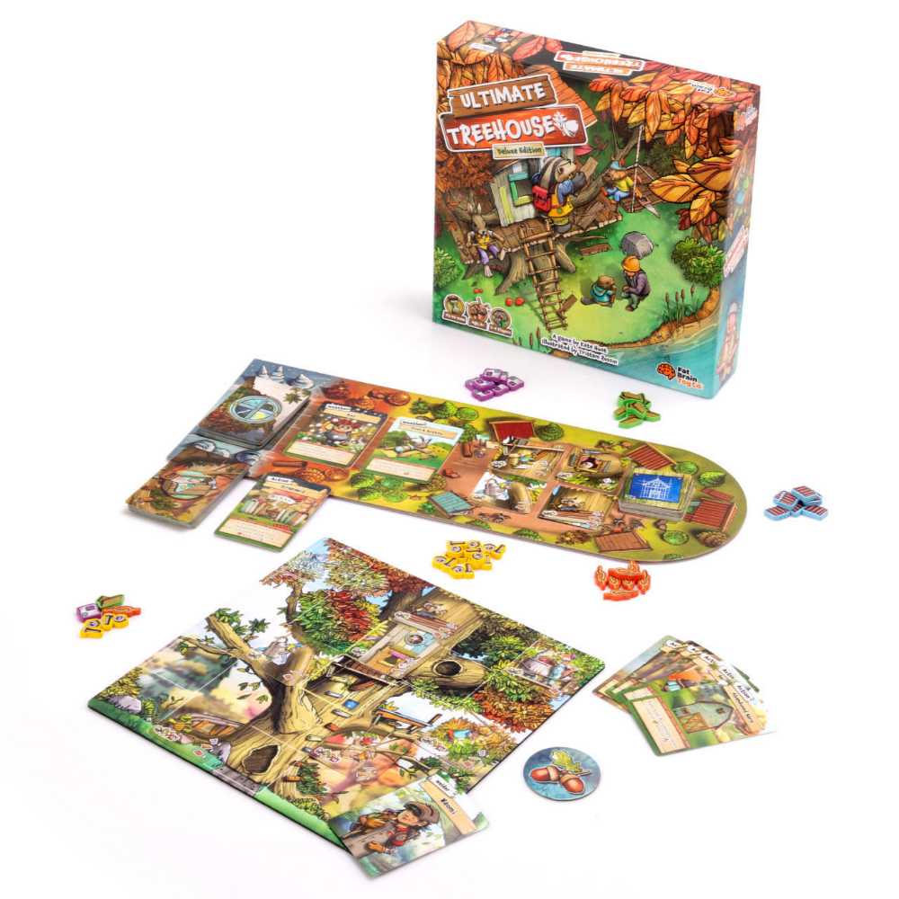 Ultimate Treehouse Deluxe Edition  board game collectible [Barcode 810074274418] - Main Image 3