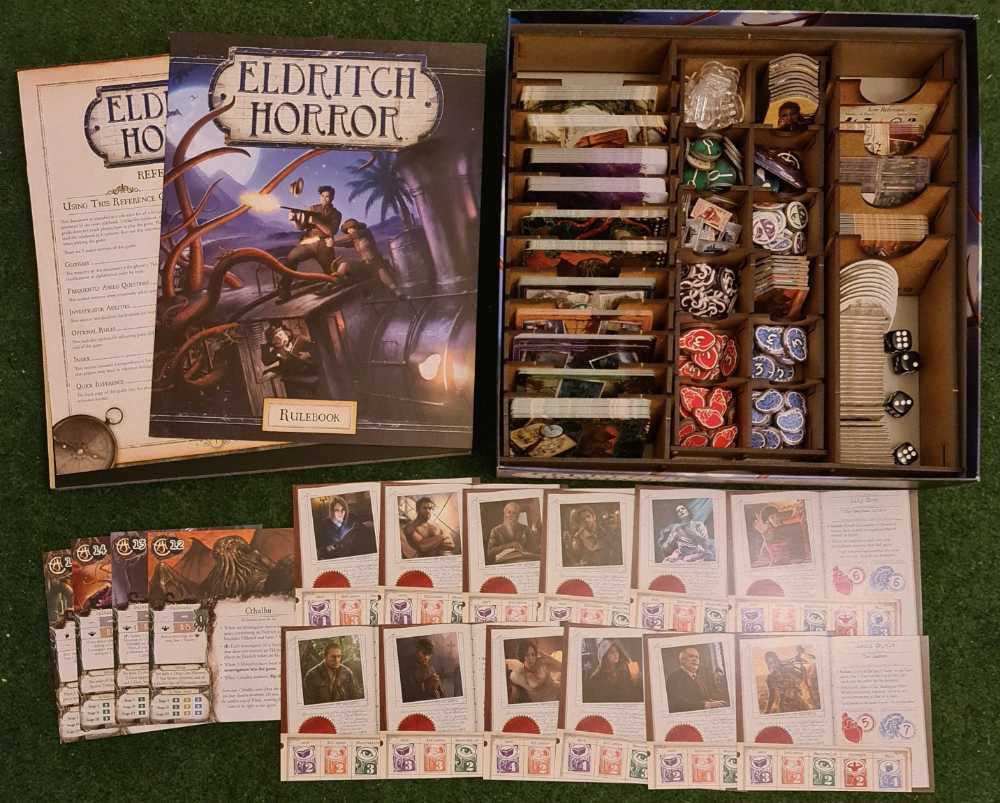 Eldritch Horror: e-Raptor Insert  (1-8) board game collectible - Main Image 3