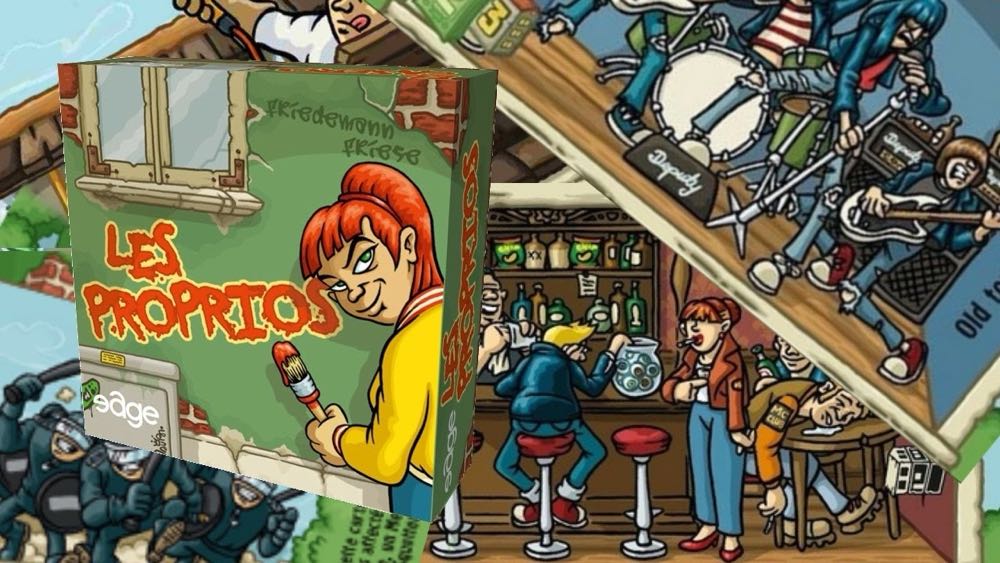 Proprios (Les)  board game collectible [Barcode 9788415889106] - Main Image 2