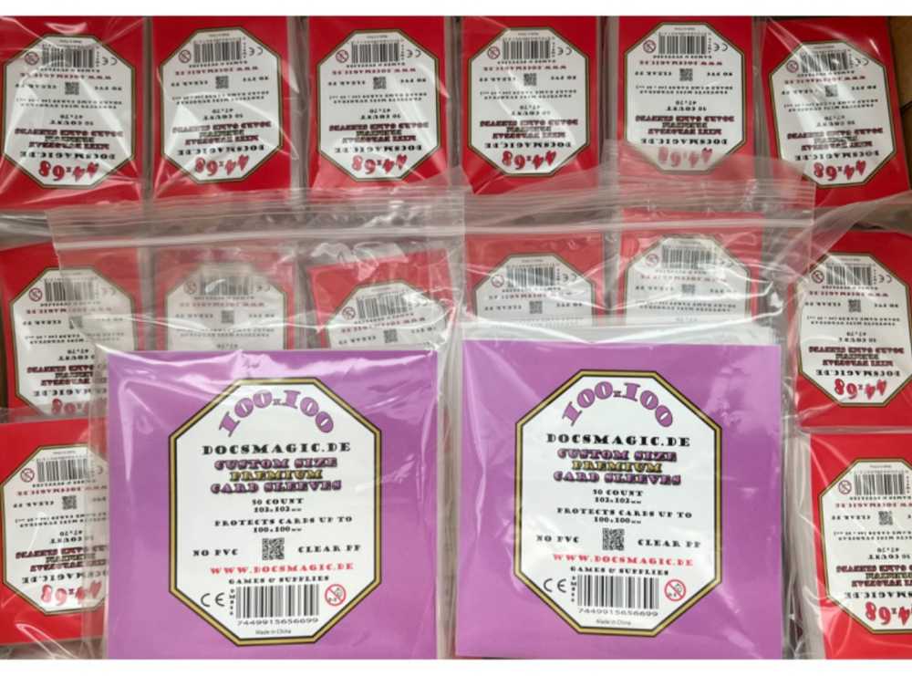 Etherfields: Full Premium Card Sleeve Bundle (KS(  (1-5) board game collectible - Main Image 2