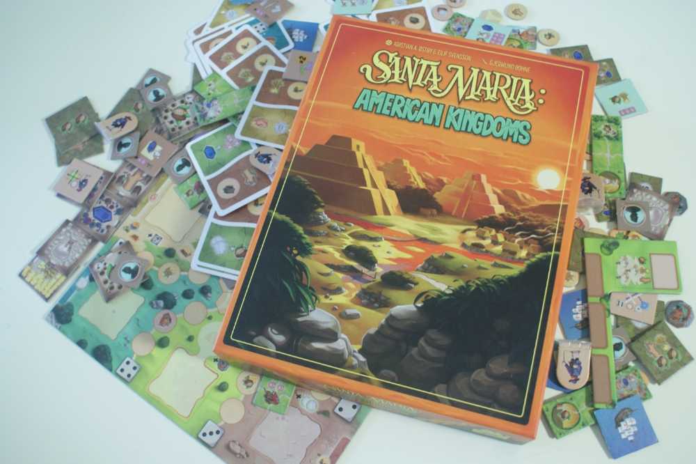 Santa Maria: American Kingdoms  (1-5) board game collectible - Main Image 3