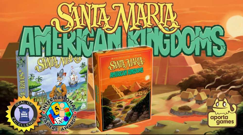 Santa Maria: American Kingdoms  (1-5) board game collectible - Main Image 4