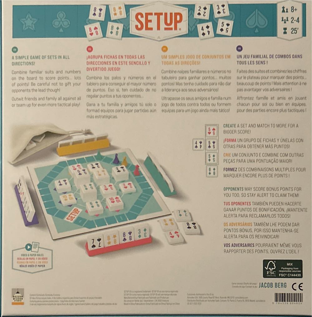 Setup  board game collectible [Barcode 5704339004924] - Main Image 2