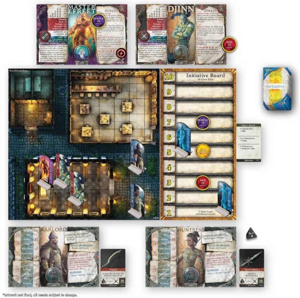 Folklore The Affliction: Fall Of The Spire  (1-5) board game collectible - Main Image 3