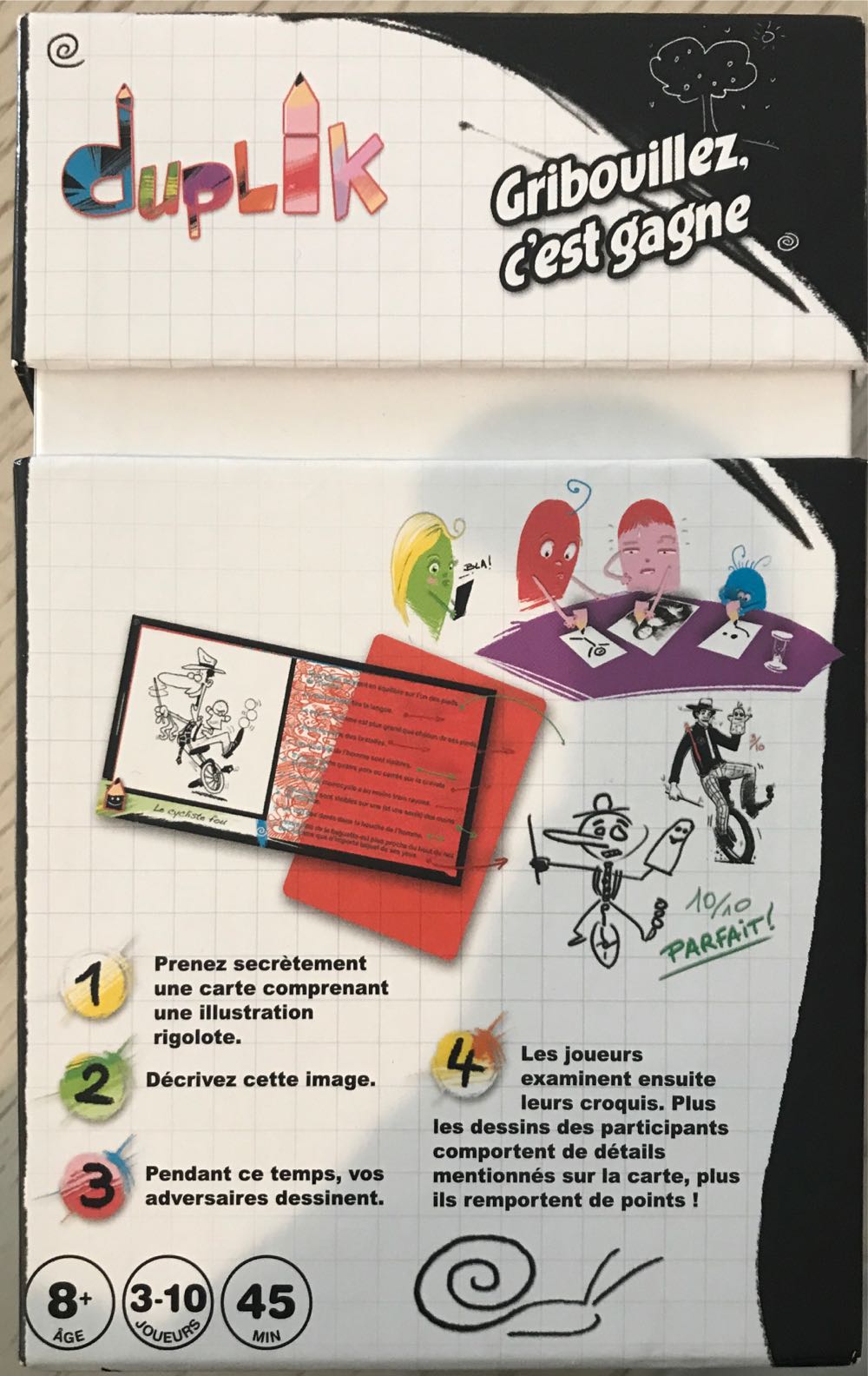 Duplik Jeu De Société Asmodée Acheter Jeux  board game collectible [Barcode 3558380037293] - Main Image 2