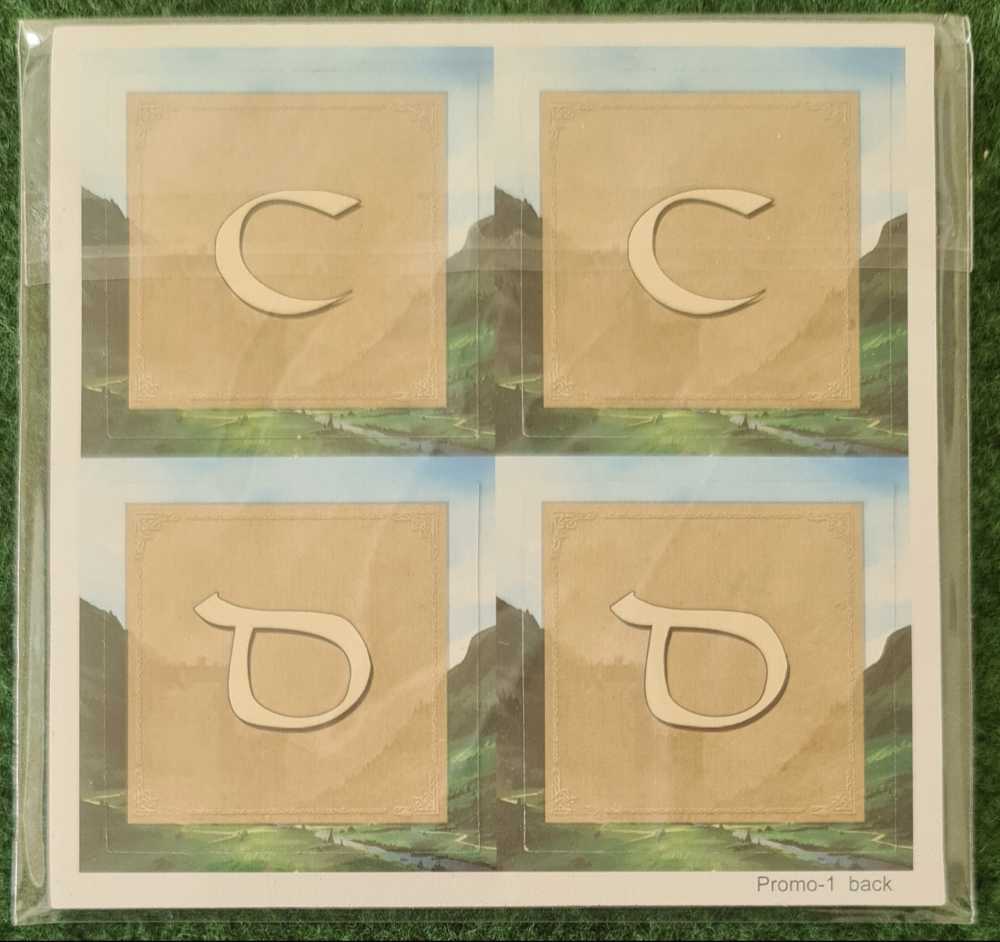 Glen More II Chronicles: Promo 1 - Historical Characters X4  (2-4) board game collectible - Main Image 2