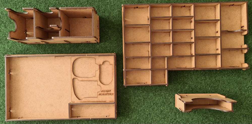 Gloomhaven: Jaws Of The Lion - e-Raptor Insert  (1-4) board game collectible - Main Image 2