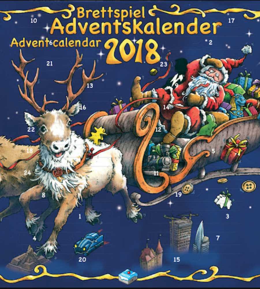 Great Western Trail: Advent Calendar 2018 Promo  (2-4) board game collectible - Main Image 2