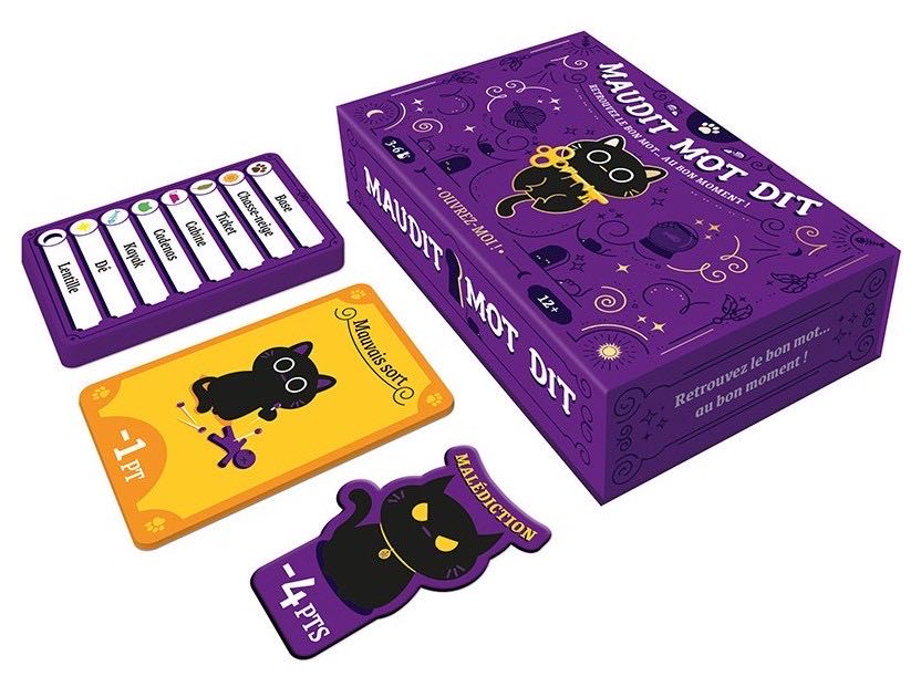 Maudit Mot Dit  (3-6) board game collectible [Barcode 3760052143670] - Main Image 2