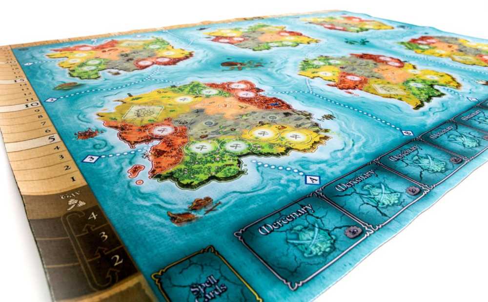 Heroes Of Land, Air & Sea: Playmat  (1-6) board game collectible - Main Image 2