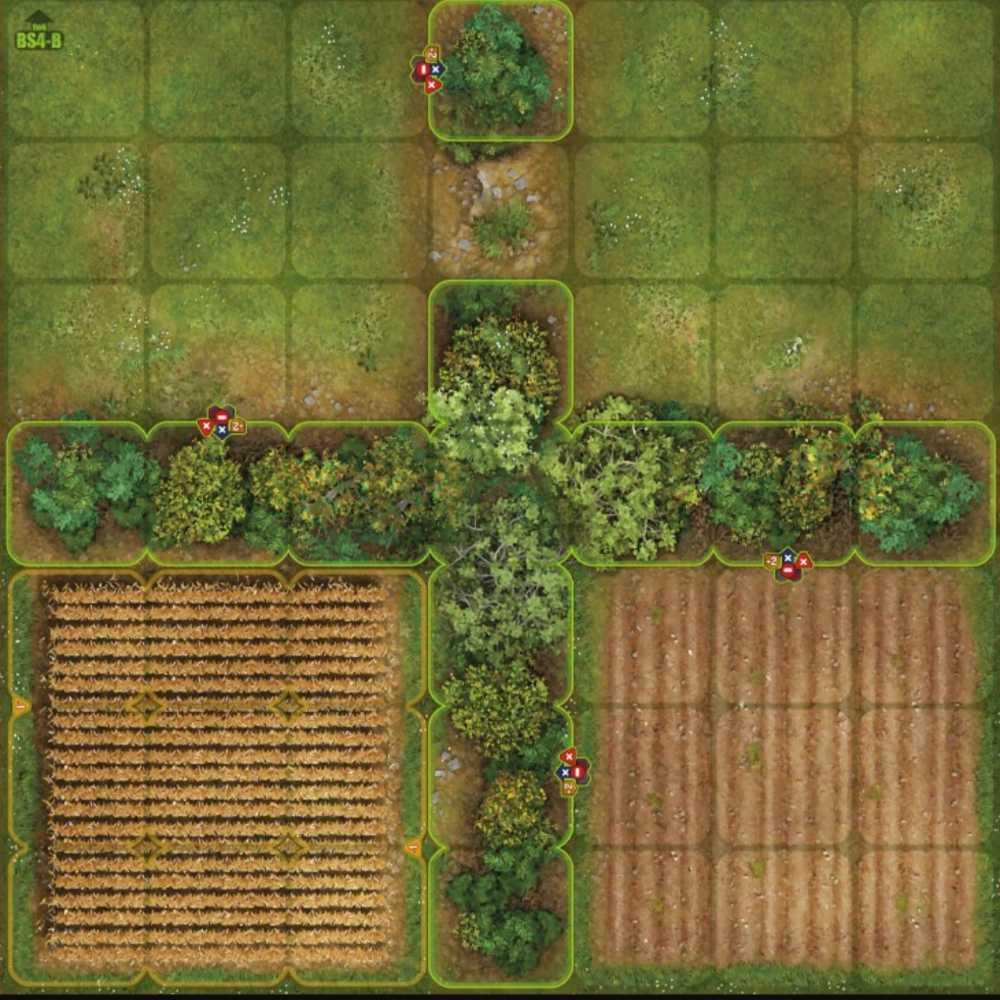 Heroes Of Normandie: Battleground - River Set Terrain Pack  (2) board game collectible - Main Image 3