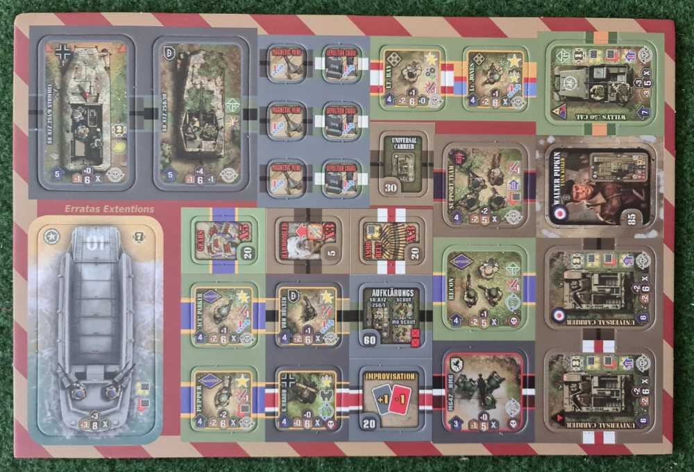 Heroes Of Normandie: D-Day Erratas  (2) board game collectible - Main Image 3