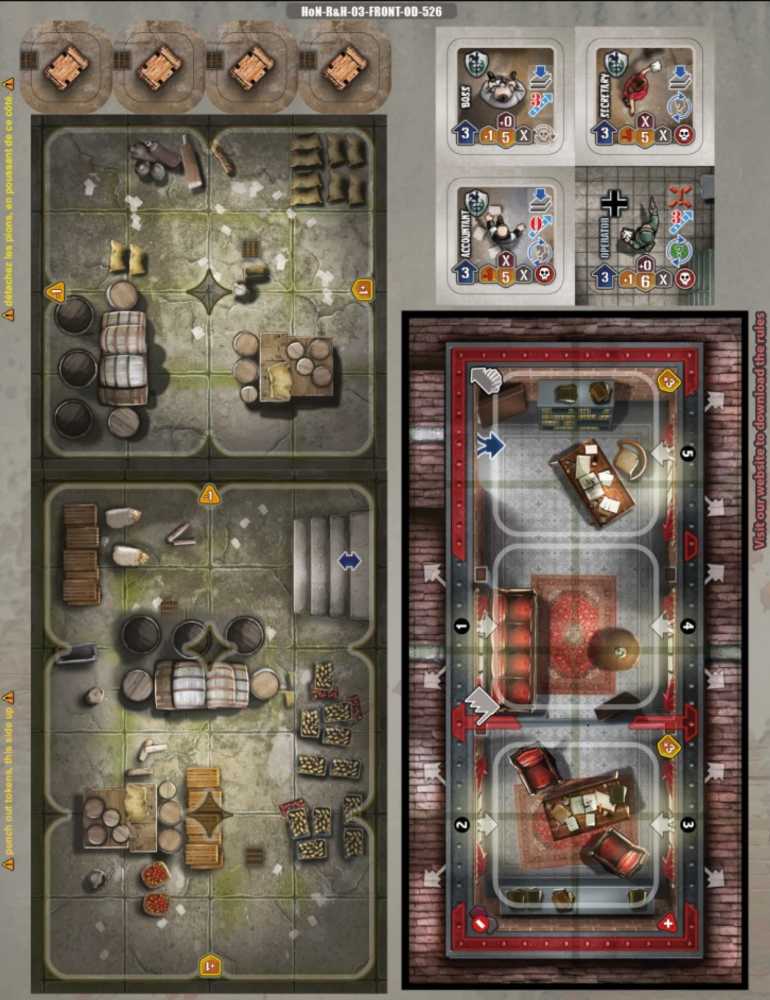 Heroes Of Normandie: Factory & Radar Expansion  (2) board game collectible - Main Image 2