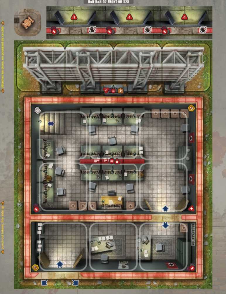 Heroes Of Normandie: Factory & Radar Expansion  (2) board game collectible - Main Image 3