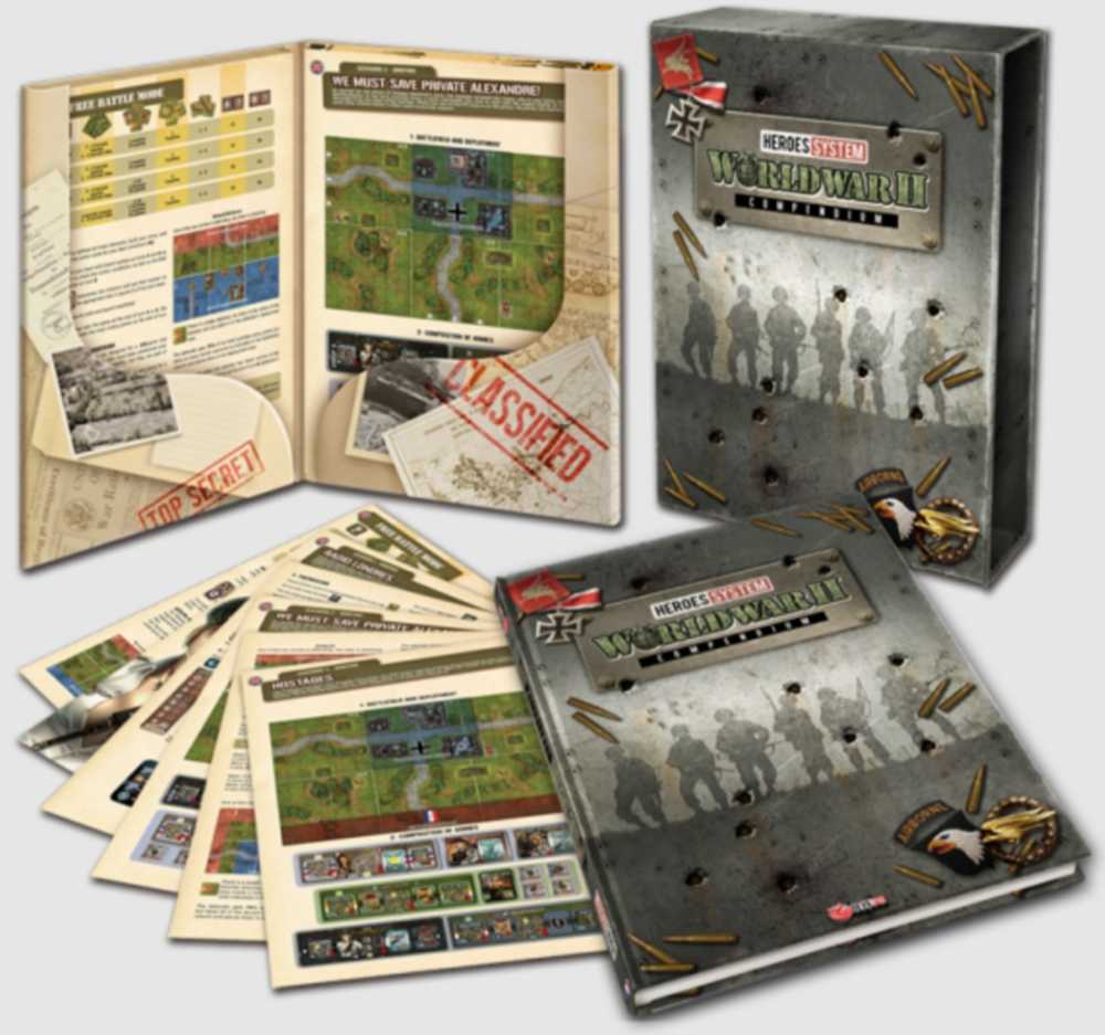 Heroes Of Normandie: Heroes System - World War II - Compendium  (2) board game collectible - Main Image 3