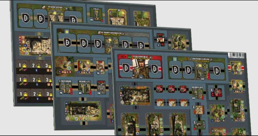 Heroes Of Normandie: Reinforcement-GE 21eme PZ Expansion  (2) board game collectible - Main Image 2
