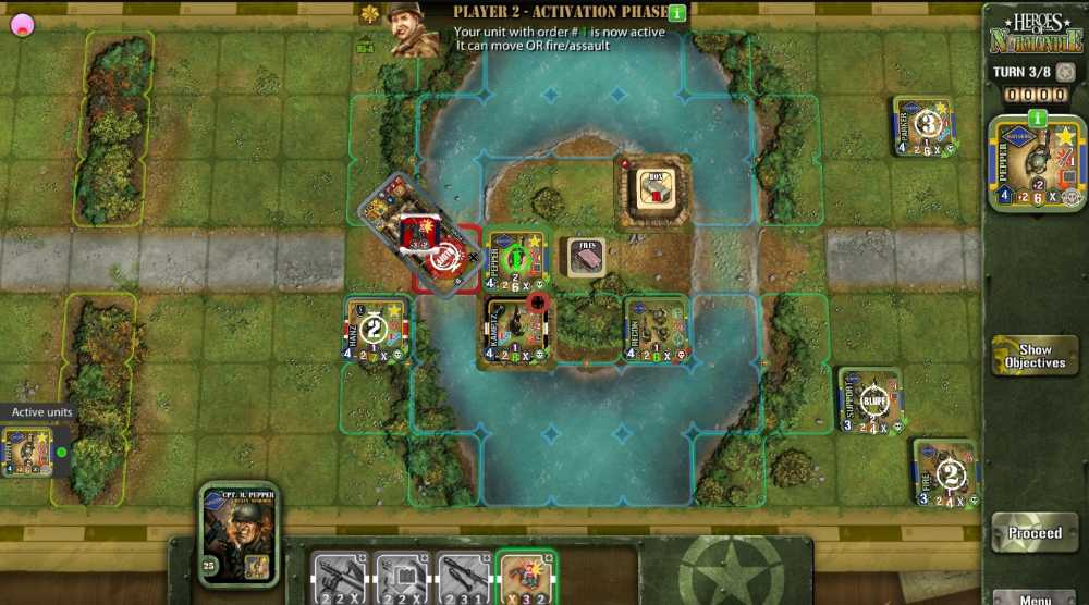 Heroes Of Normandie: US Rangers  (2) board game collectible - Main Image 3