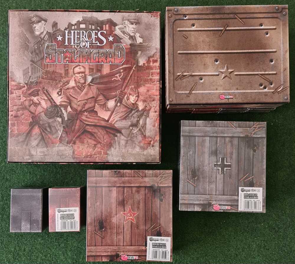 Heroes Of Stalingrad - Plus Kickstarter Storage  (2) board game collectible - Main Image 2