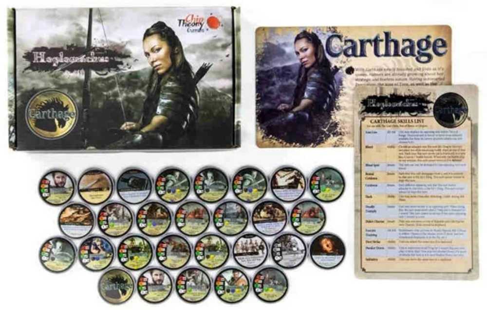 Hoplomachus: Carthage  (1-4) board game collectible - Main Image 2