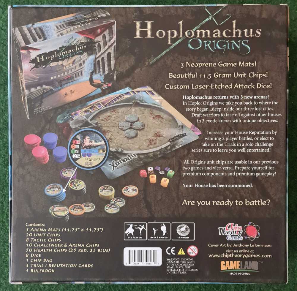 Hoplomachus: Origins  (1-2) board game collectible - Main Image 4