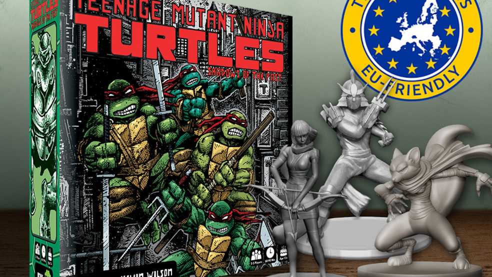 Teenage Mutant Ninja Turtles Shadows Of The Past   board game collectible [Barcode 827714010862] - Main Image 2