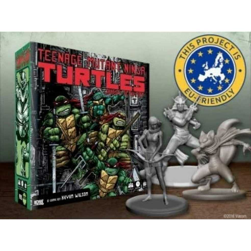 Teenage Mutant Ninja Turtles Shadows Of The Past   board game collectible [Barcode 827714010862] - Main Image 3