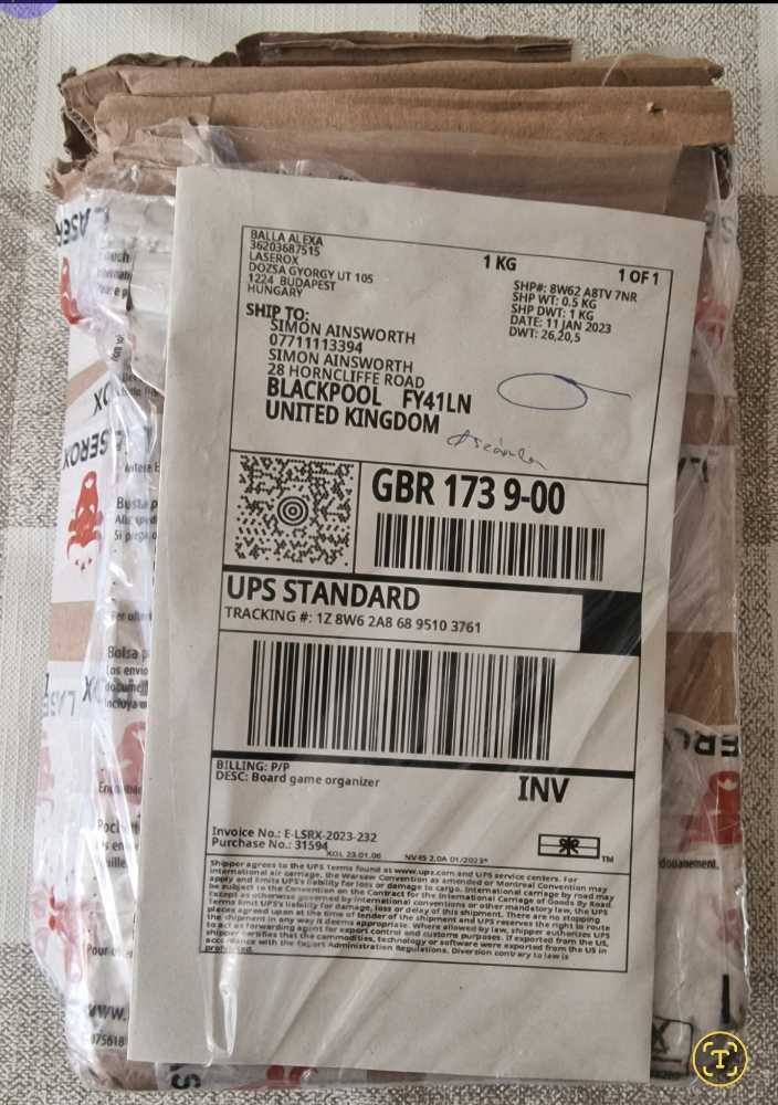 Isle Of Skye: LaserOx Skye Sorter Insert  (2-5) board game collectible - Main Image 4