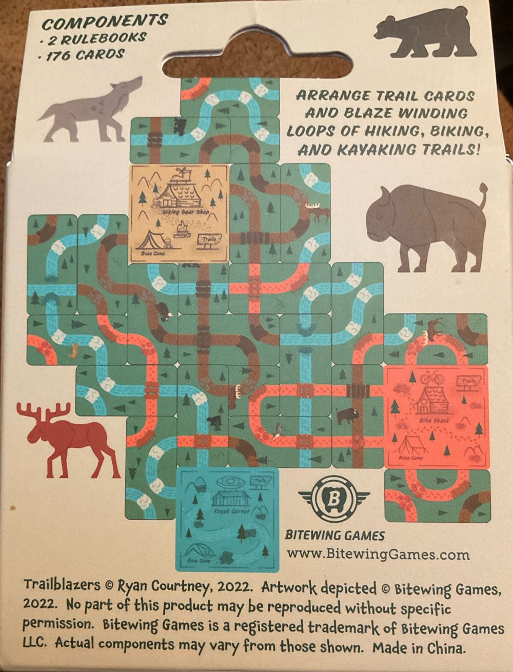 Trailblazers Pocket Edition  board game collectible [Barcode 691835050706] - Main Image 2