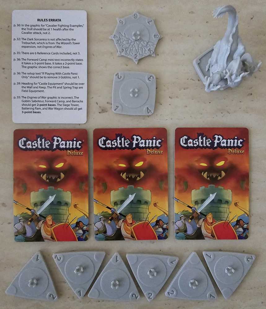 Castle Panic: Deluxe Collection Replacement Kit  (1-6) board game collectible [Barcode 850680002494] - Main Image 2