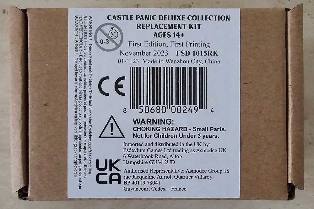 Castle Panic: Deluxe Collection Replacement Kit  (1-6) board game collectible [Barcode 850680002494] - Main Image 3