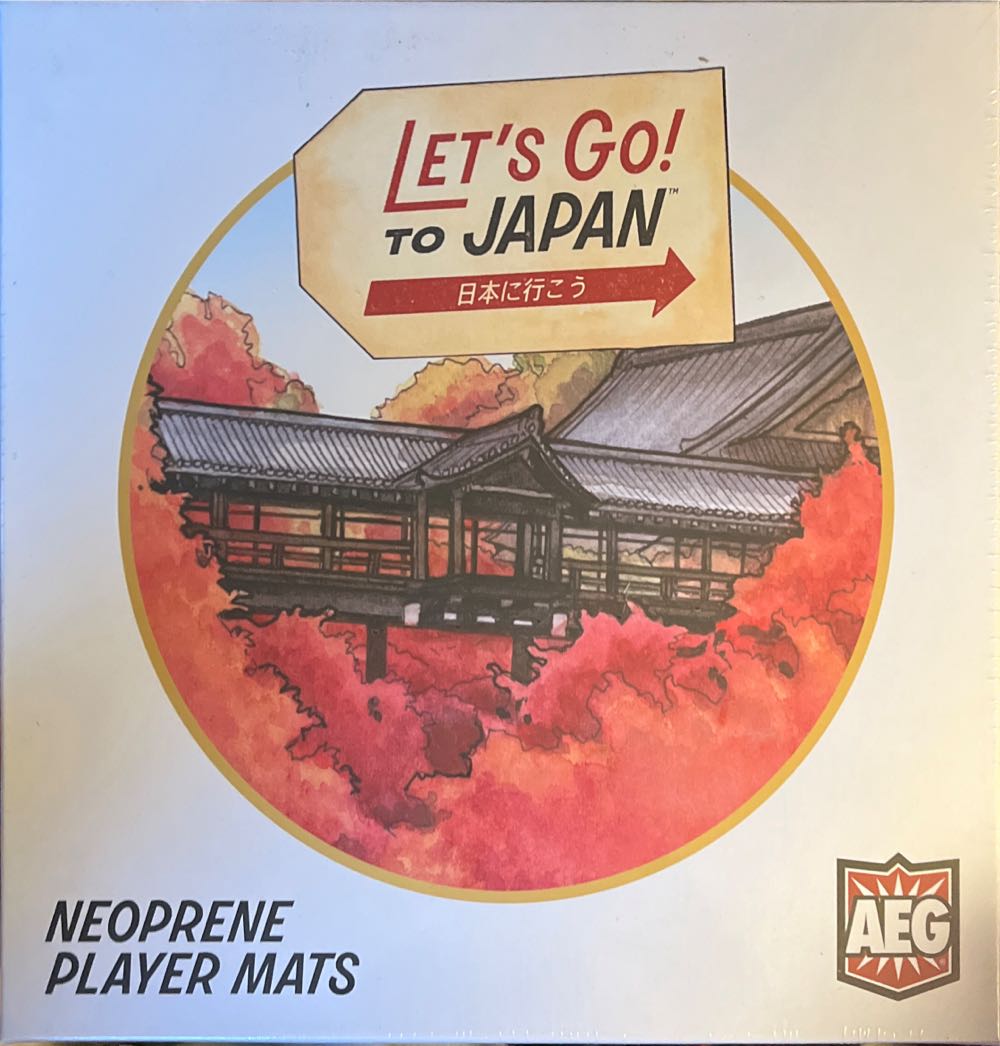 Let’s Go to Japan: Neoprene Player Mats  (1-5) board game collectible [Barcode 729220010261] - Main Image 3