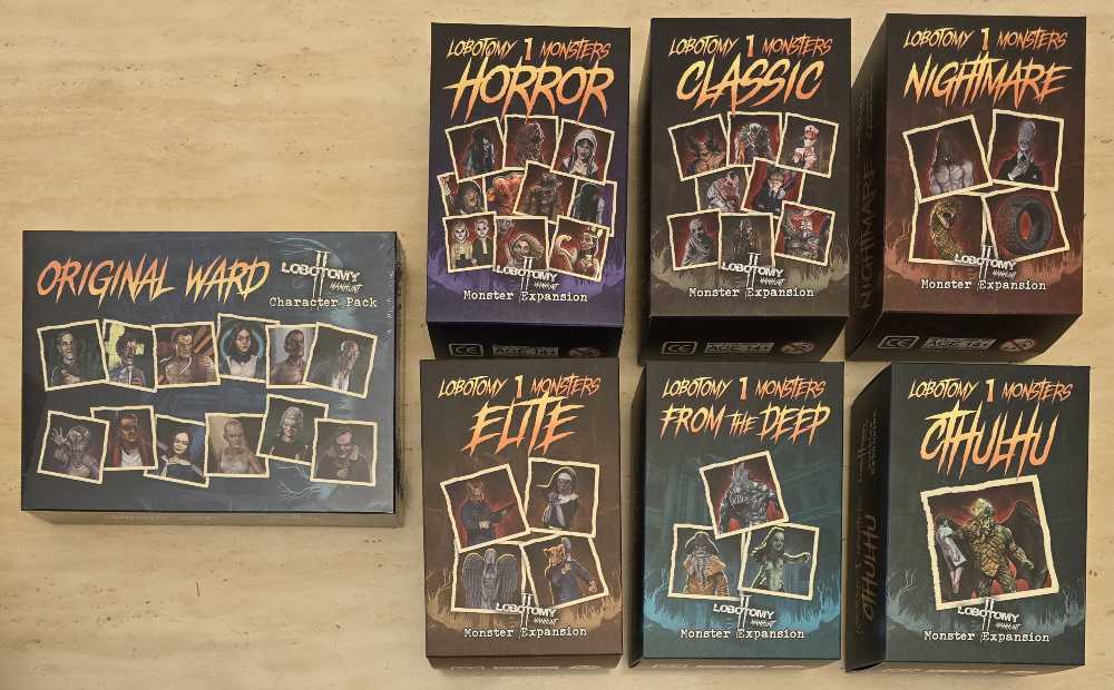 Lobotomy II - Miniature Packs  board game collectible - Main Image 3