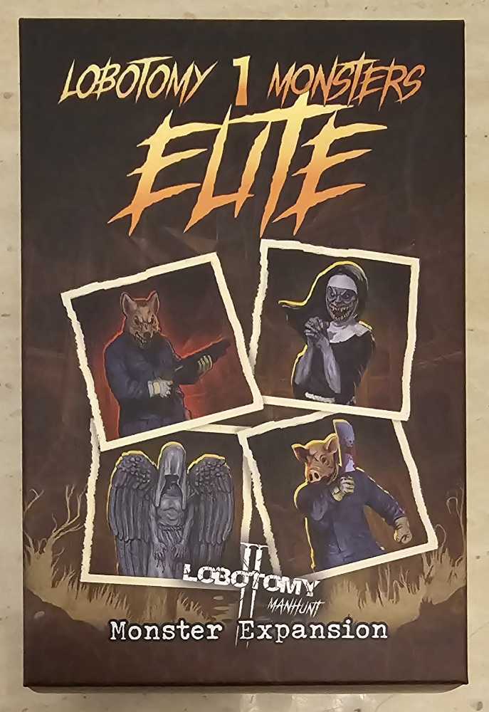 Lobotomy 1 Monsters Elite: Lobotomy II Manhunt - Monster Expansion board game collectible - Main Image 1