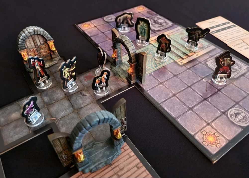 League Of Dungeoneers - KS Limited Edition Pledge  (1-4) board game collectible - Main Image 4