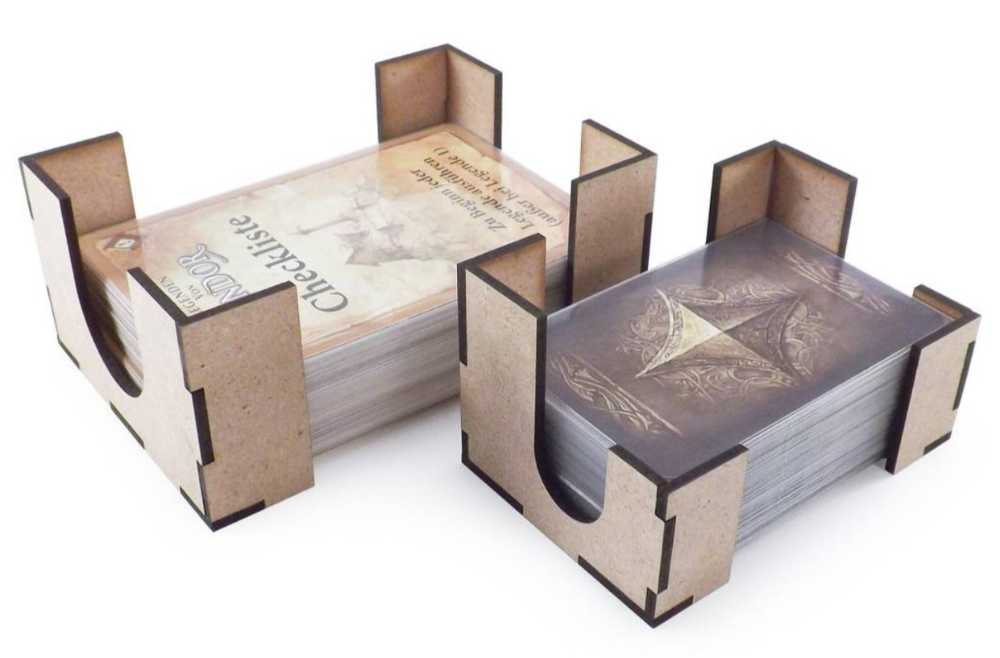 Legends Of Andor: The Star Shield + Dark Heroes Expansion - Feldherr Wooden Organizer (2-6) board game collectible - Main Image 2