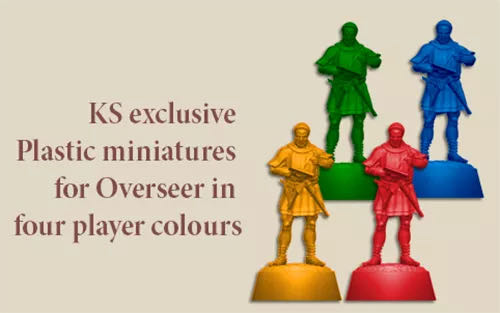 Rome & Roll: Plastic Figures  (1-4) board game collectible - Main Image 2