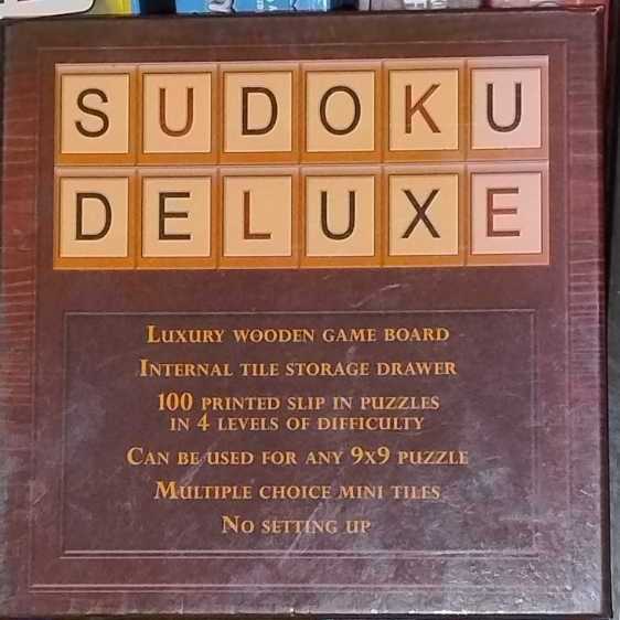 Wooden Deluxe Sudoku Board Game  board game collectible [Barcode 4897000263988] - Main Image 2