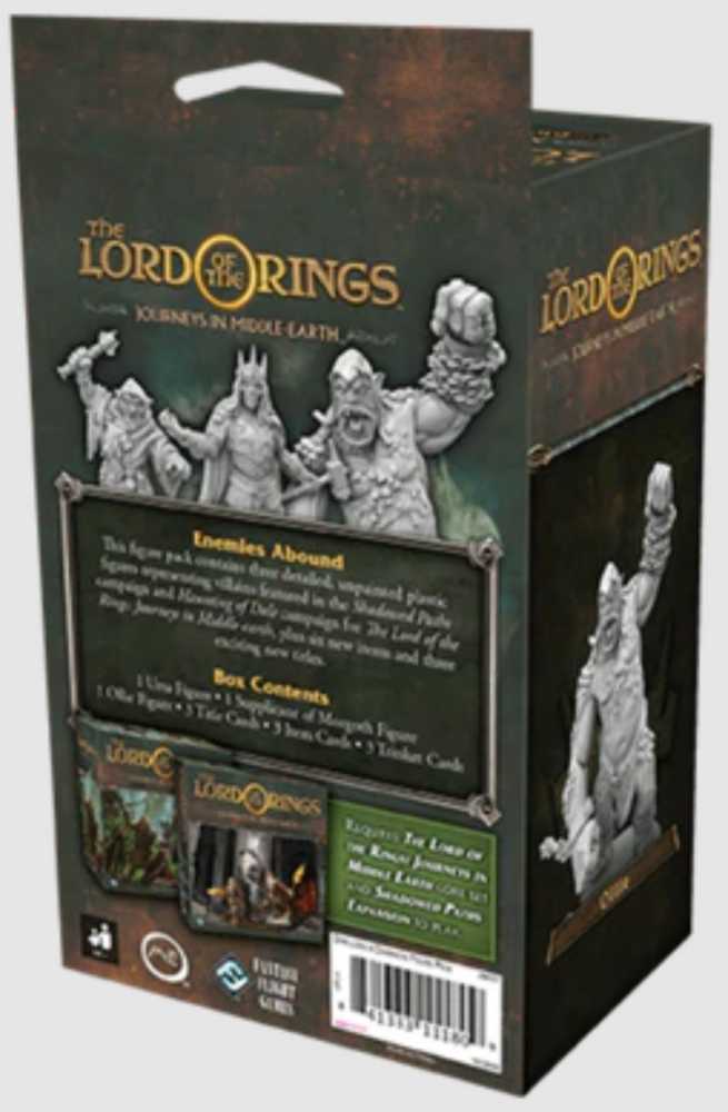 The Lord Of The Rings: JIME - Dwellers In Darkness Figure Pack  (1-5) board game collectible - Main Image 3