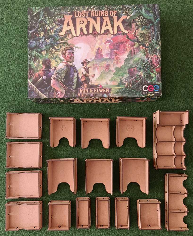 Lost Ruins Of Arnak - e-Raptor Insert  (1-4) board game collectible - Main Image 3